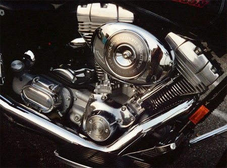 ハーレーのエンジン